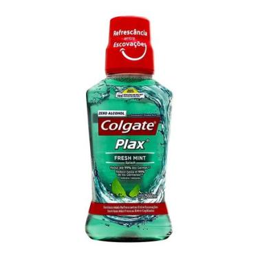 Imagem de Enxaguante Bucal Colgate Plax Fresh Mint com Flúor sem Álcool 250ml COLGATE