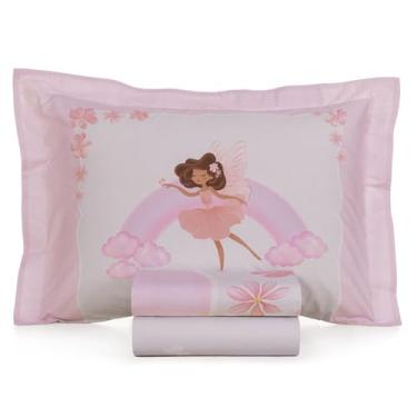 Imagem de Jogo de Lençol Infantil Karsten Algodão 3 Peças Unissex (Graciela)