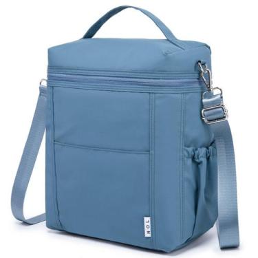 Imagem de Lancheira isolada NOL Natural Organic Lifestyle Dusty Blue