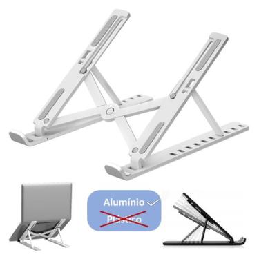Imagem de Suporte De Notebook Articulado Aluminio Dobrável Ergonomico - Waka, Pr