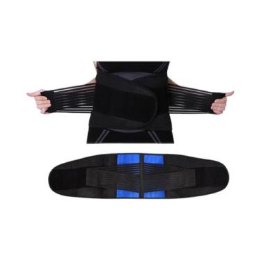 Imagem de Cinta De Suporte Lombar Ajustável Em Neoprene Para Dor Nas Costas E Ci