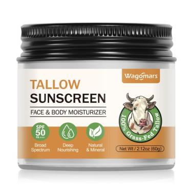 Imagem de Protetor solar Wagomars Beef Tallow SPF 50 Organic Mineral