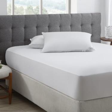 Imagem de Protetor de Colchão Impermeável 100% Algodão Casal Jolitex
