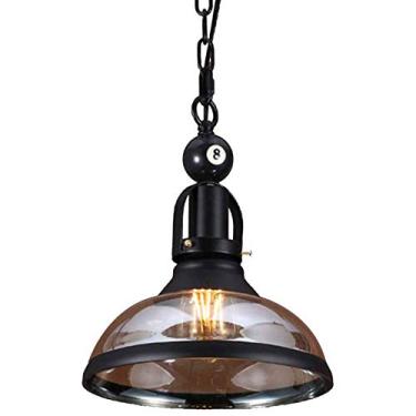 Imagem de 1% ONE PERCENT Luz pendente de mesa de bilhar luzes de bilhar ajustáveis iluminação pendente vintage industrial 1 lustre decorativo para mesa de bilhar de piscina, mesa de bar, quarto