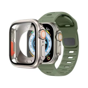 Imagem de Pulseira De Silicone Para Apple Watch De 40mm-46mm Para Série 8 7 6 5 