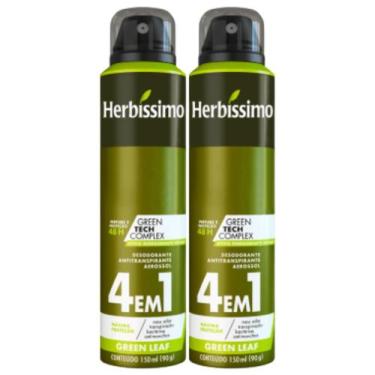 Imagem de Kit 2 Desodorante Herbíssimo Green Leaf 150 Ml - Dana