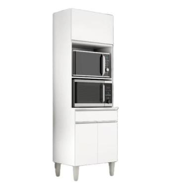 Imagem de Armário Paneleiro Duplo Torre Quente 2 Portas Andreia AJL Móveis - Móv