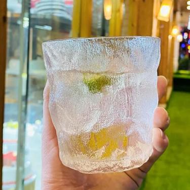 Imagem de INSTR Copo Glacier Copo de Café da Manhã Simples Copo de Leite Copo de Vidro de Uísque Copo Copo de Casal Cozinha Talheres Utensílios de Mesa