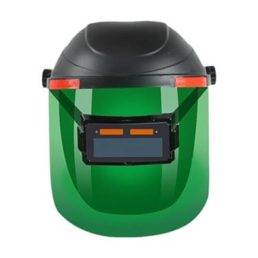 Imagem de predolo Capacete de soldagem com escurecimento automático solar, máscara de soldador com energia solar para PC para soldagem de retificação, Cor Verdadeira