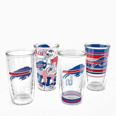 Imagem de Tervis NFL Buffalo Bills - Copo sortido feito nos EUA com isolamento térmico de parede dupla mantém as bebidas frias e quentes, 473 ml,