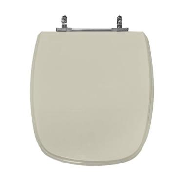 Imagem de Assento Sanitário Poliéster Para Louça Angra/Avant/City/Like (Logasa/Incepa/Celite) Aço Sedile Pergamon