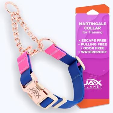 Imagem de Coleira para cães Jelly à prova d'água, coleira de nylon sem puxão com fivela de metal de liga e anel em D para treinamento ao ar livre e caminhada, antipuxão, livre de escape, ajuste único