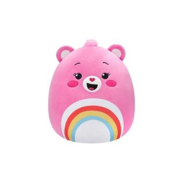 Imagem de Pelúcia Squishmallows Ursinhos Carinhosos Cheer Bear Rosa 20cm Sunny -