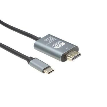 Imagem de Cabo Usb 3.1 Tipo C X Hdmi 2.0 2M Tblackrox 3.1.468