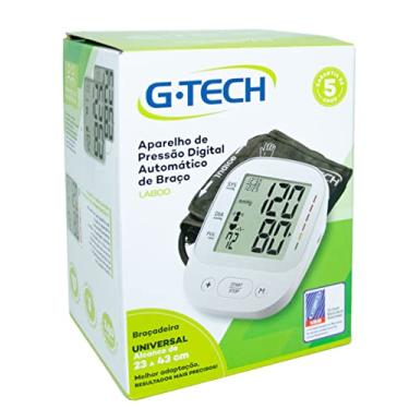 Imagem de G Tec LA800, Aparelho de Pressão Digital de Braço, Branco, Fácil de Usar