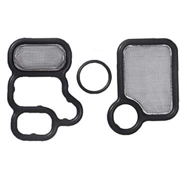 Imagem de 15815-RAA-A02 15845-RAA-A01 91319-PAA-A01 VTEC Junta Solenoide Válvula Filtro de Válvula Junta Serve para Honda Civic CR-V Accord Acura RSX RDX TSX