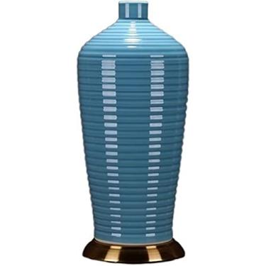 Imagem de LIFOND Vaso de flores, vaso de flores criativo e moderno vaso de cerâmica com uma altura de 40 cm para piso interno, vaso grande para decoração, vaso de flores, decoração de mesa