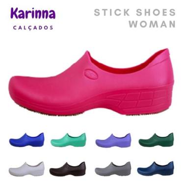 Imagem de Sapato hospitalar Antiderrapante Enfermagem  Cozinha Hotelaria Sticky 