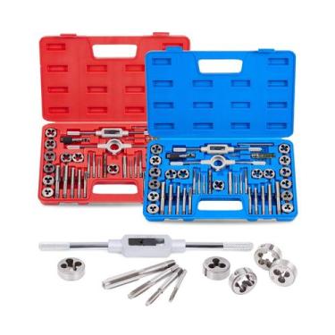 Imagem de Conjunto de torneiras e matrizes Orion Motor Tech 80 peças SAE e Metri