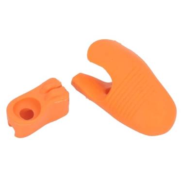 Imagem de RiToEasysports Parceiro de Aperto de de Violino de Silicone para Desenvolver Memória Muscular, Ideal para Iniciantes e Entusiastas de Todas As Idades (Laranja)