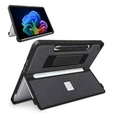 Imagem de SSS·GRGB Capa protetora para Microsoft Surface Pro 12 polegadas 2025 | Capa resistente a quedas com alça de mão | Compatível com suporte integrado e armazenamento magnético fino de caneta e teclado