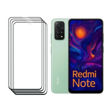 Imagem de 4 Películas de Vidro 3D para todos modelos Redmi: 13 13s 12 12s 11 11s 10 10s 9 8 Pro 5G Note (NOTE 10C)