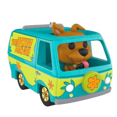 Imagem de Hallmark Keepsake Enfeite de Natal 2025, Scooby-Doo Mystery Machine Funko POP!, presentes de desenho animado