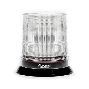 Imagem de Abrams SAE Classe 1 StarEye 10 cm cúpula 12 LED/montagem permanente luz estroboscópica de aviso de veículo de emergência - 17,78 cm azul StarEyeH-W