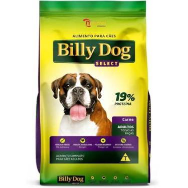 Imagem de Ração Billy Dog Select Sabor Carne Para Cães Adultos 15kg - billydog