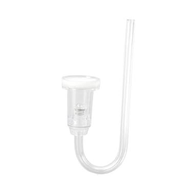 Imagem de Fenteer Difusor de CO2 acrílico atomizador de aquário difusor de bolhas de CO2 para escritório, S