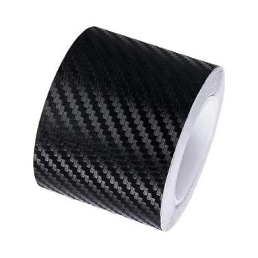 Imagem de Adesivos De Espelho Lateral De Carro Em Fibra De Carbono 3D DIY Filme 