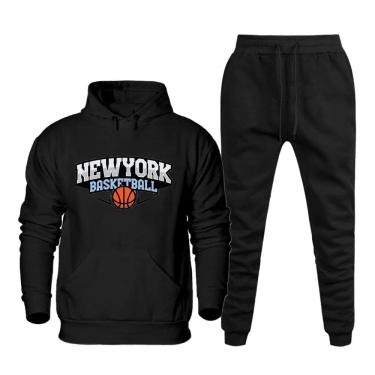 Imagem de Conjunto de Abrigo Plus Size Masculino Tamanho Especial G1 ao G5 Com Calça Jogger Confortavel