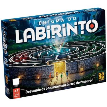 Imagem de Jogo De Tabuleiro Enigma Do Labirinto Grow - 04617