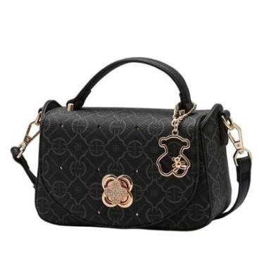 Imagem de Bolsa Feminina Estilo Moderno Torção Brilho Ursinho Chenson-Feminino