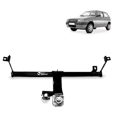 Imagem de Engate de Reboque Uno 1985 a 2003 Rabicho Fixo 500kg