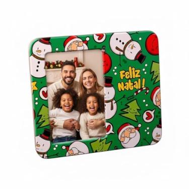 Imagem de Luminária Porta-Retrato Natal Feliz Luciano Martins Polietileno Bivolt
