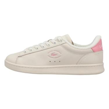 Imagem de Lacoste Tênis feminino Carnaby Set, Off Wht/LT Pnk, 34