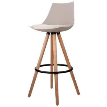 Imagem de Banqueta Eames Magis Cor Nude Base Aco 1,00 MT (ALT) - 58601 - Sun Hou