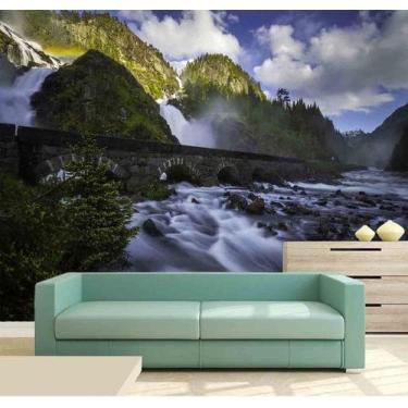 Imagem de Painel Fotográfico Cachoeira 3D 2M² na 002 - Voce Decorando