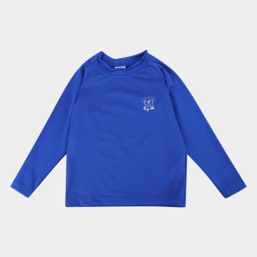 Imagem de Camiseta Infantil Pingo Lelê Reglan Manga Longa Masculina-Masculino