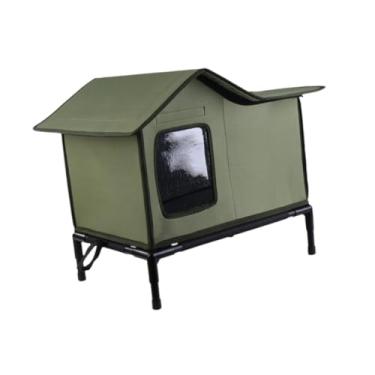 Imagem de Dualoai Casinha para Gatos de Exterior, Cama para Cachorro, para Gatos à Prova de Intempéries, Abrigo Isolado E Quente para Animais de Estimação, Cavern