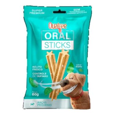 Imagem de QUATREE SNACKS STICKS CAES RACAS PEQUENAS 60G 10 UNIDADES