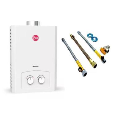 Imagem de Aquecedor a Gás Rheem 7L GLP + Kit Instalação