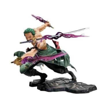 Imagem de Figuras De Ação De Anime One Piece, Luffy, Ace, Sanji, Sabo, Zoro, Bon