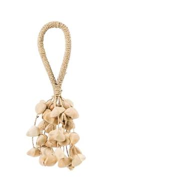 Imagem de EUKVYQPX Sino de vento de corda com manivela de Oleandro, para exterior com tons melódicos relaxantes para jardim, pátio e varanda,42pcs