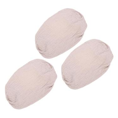 Imagem de Generic 3 Peças de Capas de sofá, Design de Núcleo de Milho Tecido de Poliéster Universal Elástico Com Saia Elegante, para Protetor de sofá de 2 Lugares e 3 Lugares Lavável à Máquina (Bege)