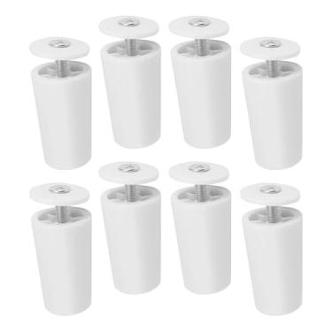 Imagem de IEUDNS Conjunto de 8 Batentes para Cortina de Enrolar, Brancos, para Móveis e Casa