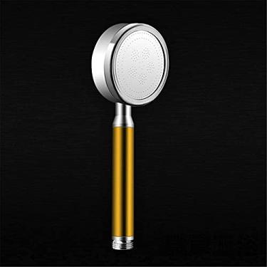 Imagem de YYBOES Cabeça de chuveiro chuveiro filtro de chuveiro elétrico cabeça de chuveiro de alta pressão removível reforço de chuveiro divisória de chuveiro bocal pressurizado de alumínio doméstico portátil