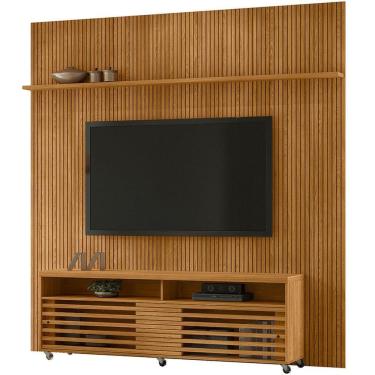 Imagem de Painel Para Tv 75 Polegadas Composição Bancada Prestigio Cumaru