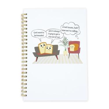 Imagem de Midrean Funny Mental Health Therapist medical spiral nursing nurse notebook Therapy Psychologist notepad Gift Ruled Paper, 5.5"X8.3" 80 (A)